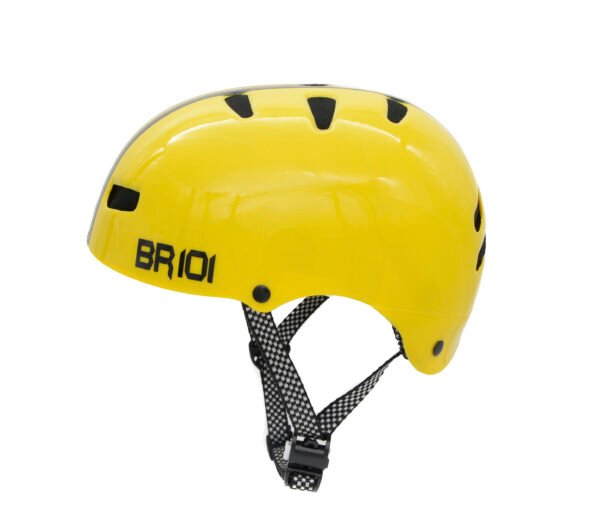 Capacete Urbano Br 101 Amarelo - Imagem 2