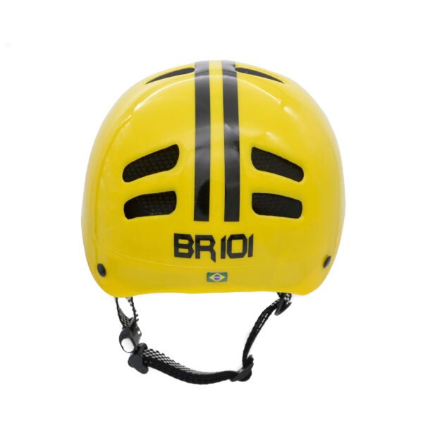 Capacete Urbano Br 101 Amarelo - Imagem 4
