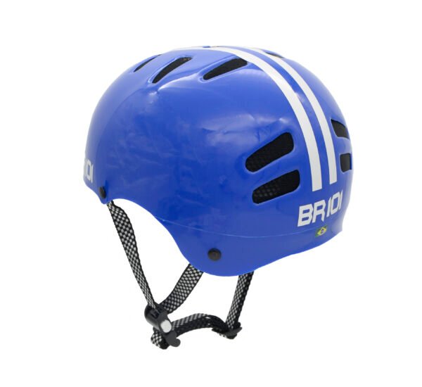 Capacete Urbano Br 101 Vision Azul - Imagem 3