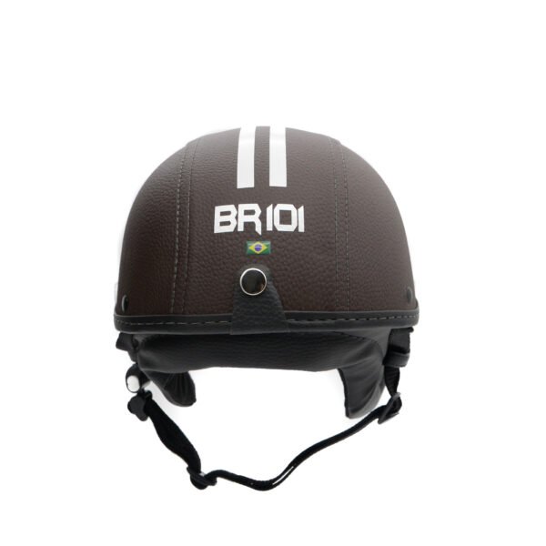 Capacete Coquinho BR 101 Café Vision - Imagem 5