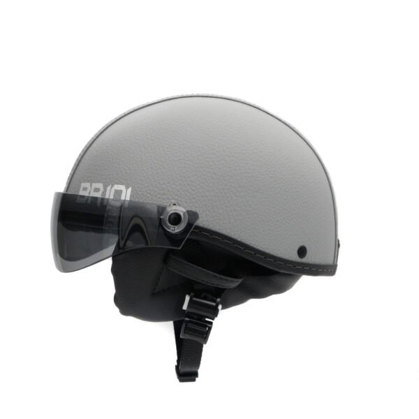 Capacete Coquinho BR 101 Cinza Vision - Imagem 3