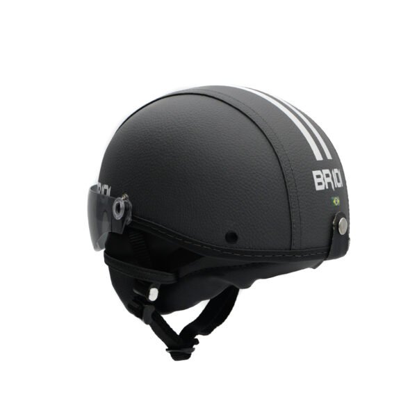 Capacete Coquinho BR 101 Grafite Vision - Imagem 4