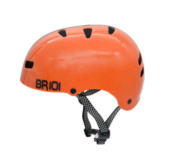 Capacete Br 101 Urbano Profissional Laranja - Imagem 2