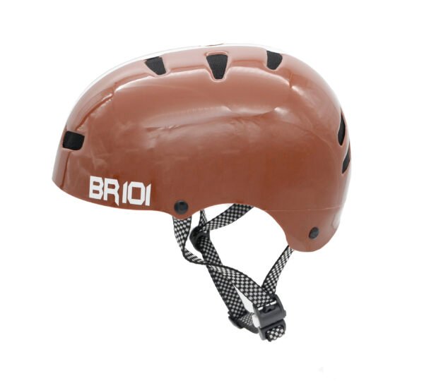 Capacete Br 101 Urbano Profissional Marrom - Imagem 2