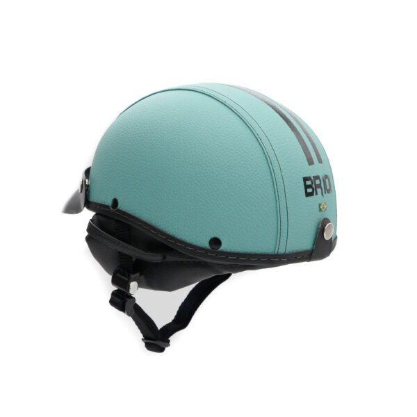 Capacete Coquinho BR 101 Verde Turquesa - Imagem 3