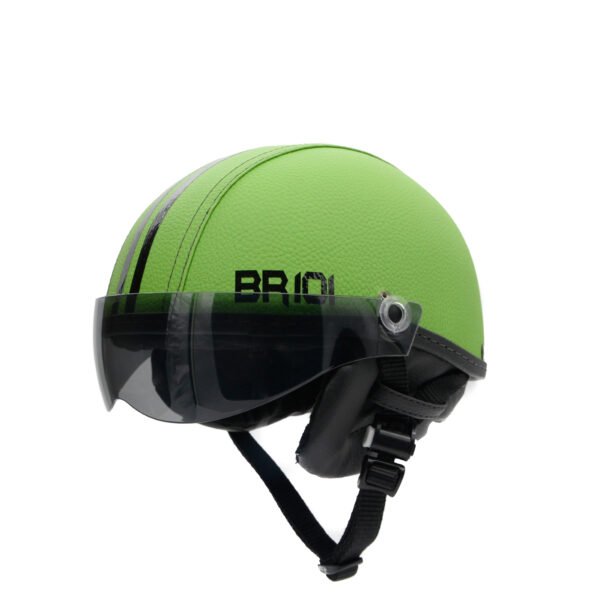 Capacete Coquinho BR 101 Verde Neon Vision - Imagem 2