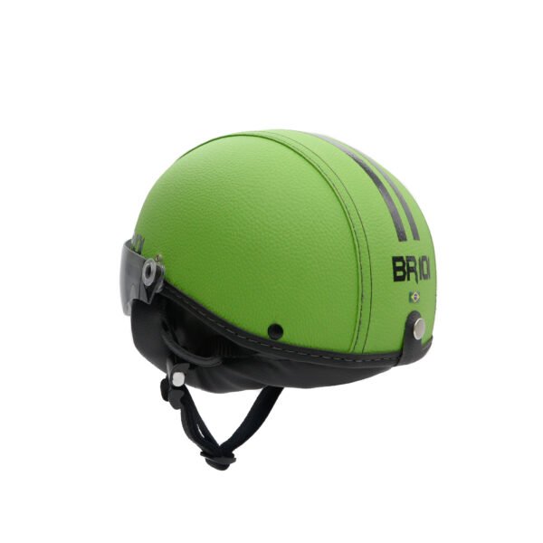 Capacete Coquinho BR 101 Verde Neon Vision - Imagem 4