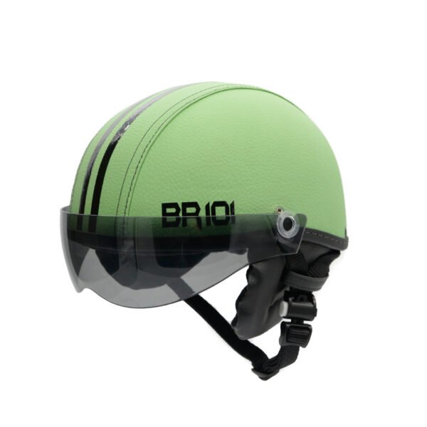 Capacete Coquinho BR 101 Verde Pastel Vision - Imagem 2