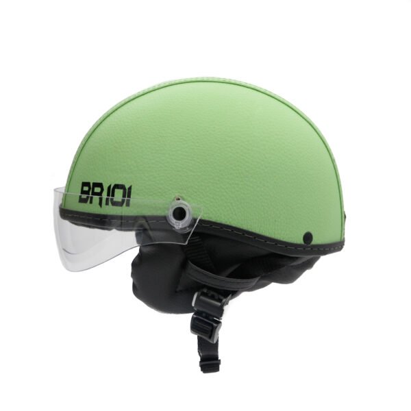 Capacete Coquinho BR 101 Verde Pastel Vision - Imagem 3