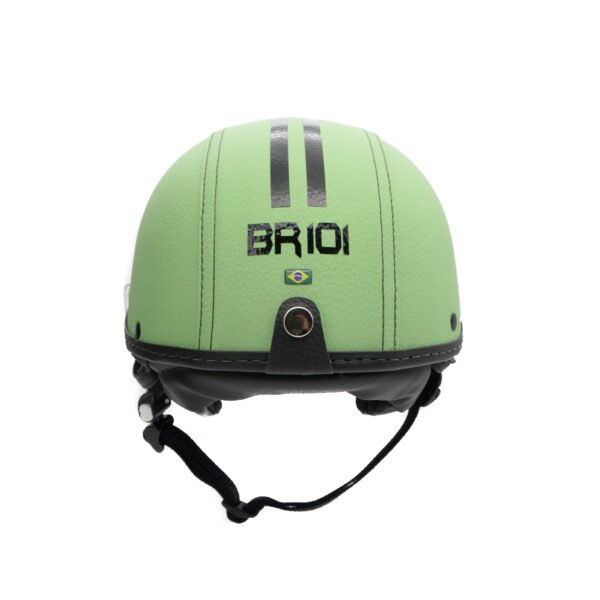 Capacete Coquinho BR 101 Verde Pastel Vision - Imagem 5