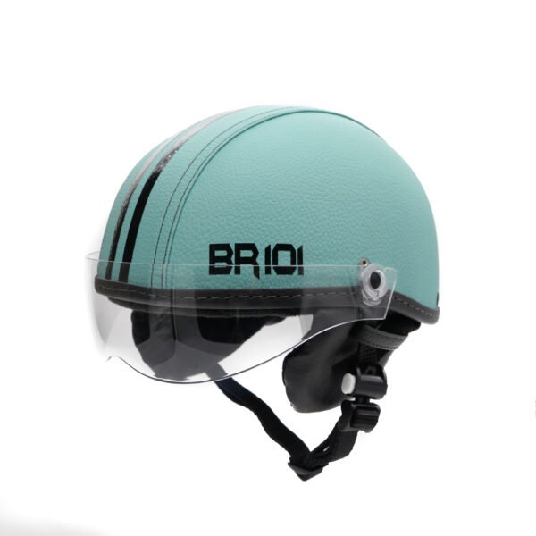 Capacete Coquinho BR 101 Verde Turquesa Vision