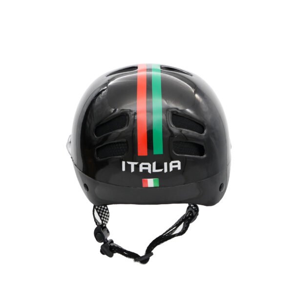 Capacete Br 101 Urbano Itália Preto Vision - Imagem 5