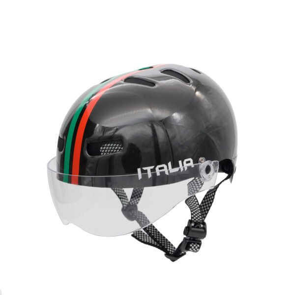 Capacete Br 101 Urbano Itália Preto Vision