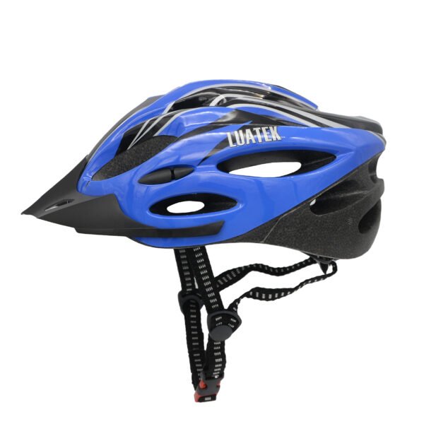 Capacete de bicicleta BR 101 Speed  Preto/Azul com Regulagem - Imagem 3