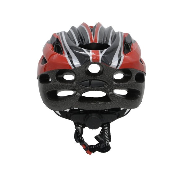 Capacete de bicicleta BR 101 Speed  Preto/Vermelho com Regulagem - Imagem 4