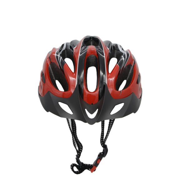 Capacete de bicicleta BR 101 Speed  Preto/Vermelho com Regulagem - Imagem 2