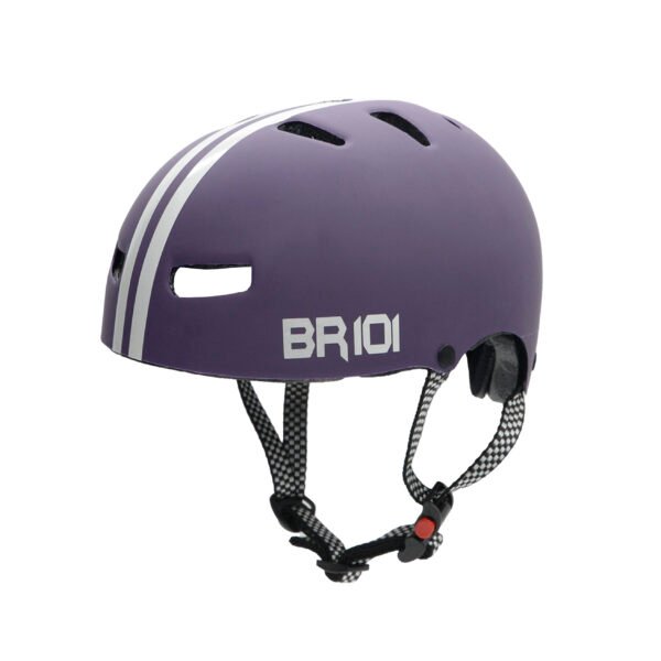 Capacete BR 101 Urbano Profissional Roxo Fosco