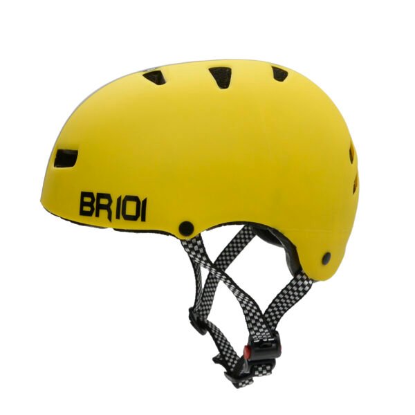 Capacete de bicicleta/skate BR 101 Urbano Baby Amarelo - Imagem 2