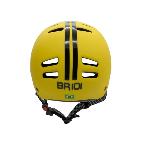 Capacete de bicicleta/skate BR 101 Urbano Baby Amarelo - Imagem 4