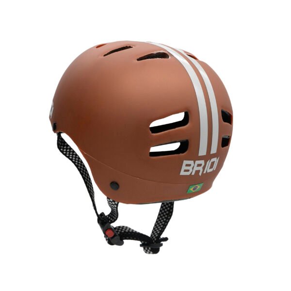 Capacete de bicicleta / skate BR 101 Urbano Baby Dourado - Imagem 3