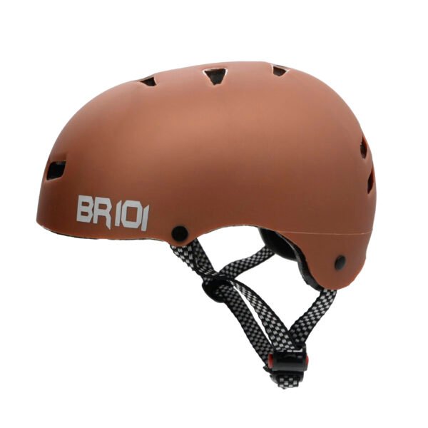 Capacete de bicicleta / skate BR 101 Urbano Baby Dourado - Imagem 4