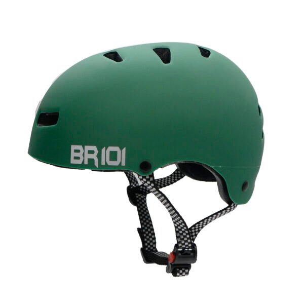 Capacete de bicicleta / skate BR 101 Urbano BABY Verde - Imagem 2
