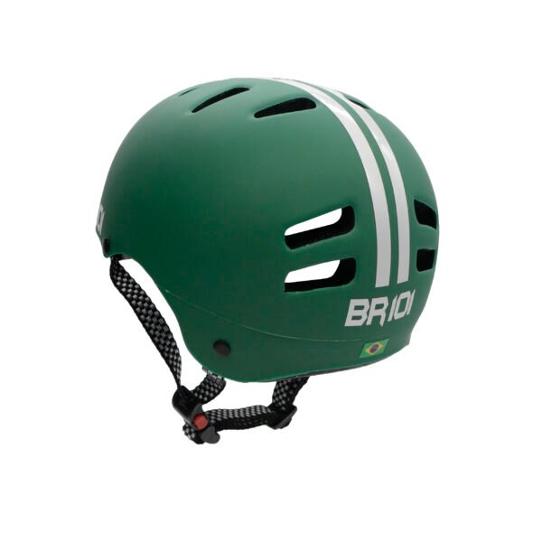 Capacete de bicicleta / skate BR 101 Urbano BABY Verde - Imagem 3