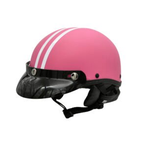 Capacete Coquinho BR 101 Rosa Fosco Pala