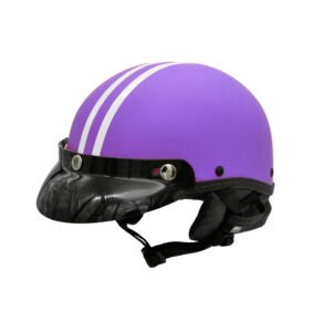 Capacete Coquinho BR 101 Roxo Fosco Pala