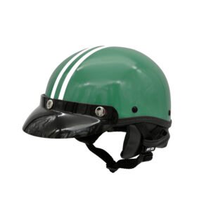 Capacete Coquinho BR 101 Verde Brilho Pala