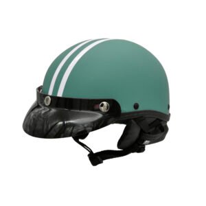 Capacete Coquinho BR 101 Verde Fosco Pala