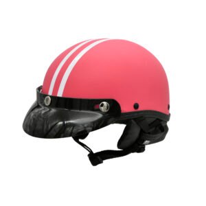 Capacete Coquinho BR 101 Vermelho Fosco Pala