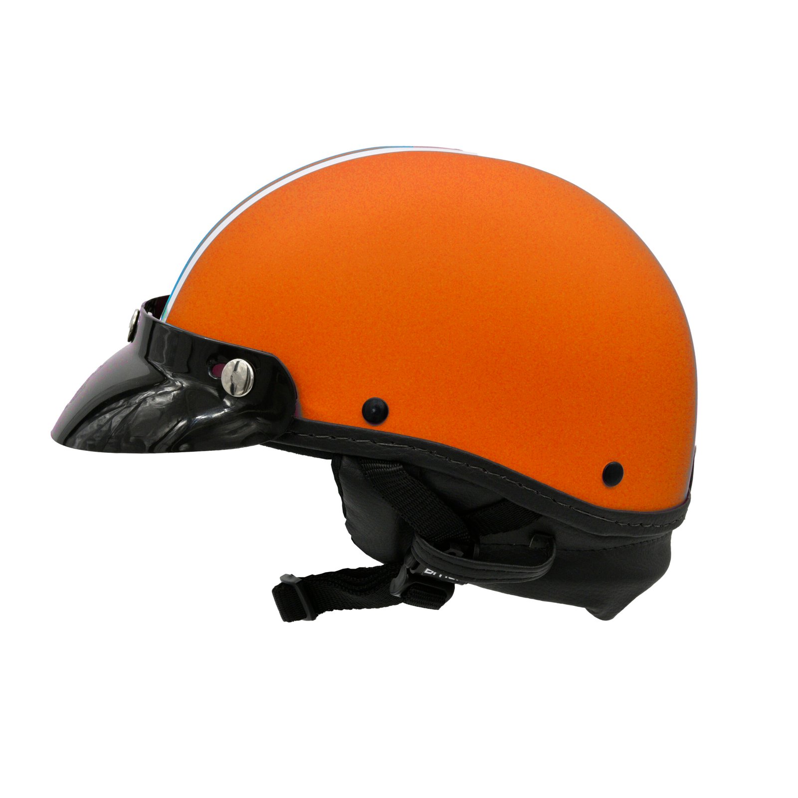 Capacete Coquinho BR 101 Laranja Fosco Pala - Imagem 2
