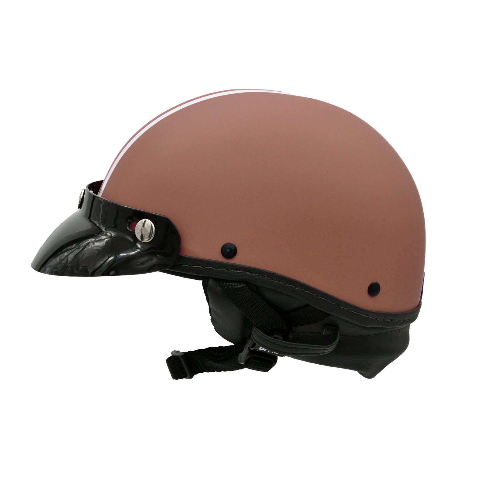 Capacete Coquinho BR 101 Marrom Fosco Pala - Imagem 2