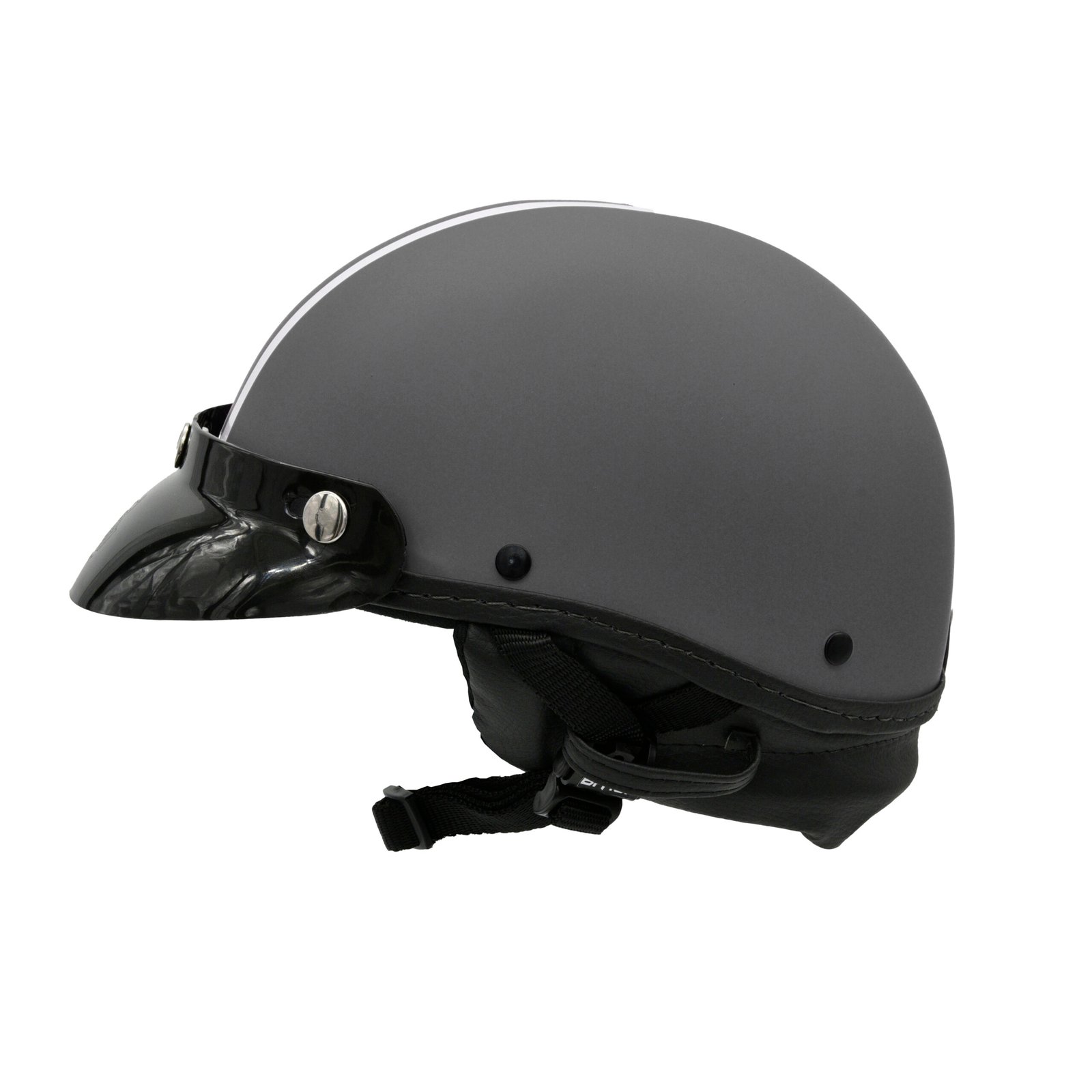 Capacete Coquinho BR 101 Preto Fosco Pala - Imagem 4