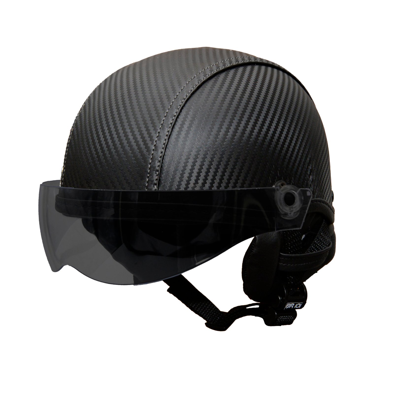 Capacete Coquinho BR101 Revestido Carbono Vision - Imagem 2