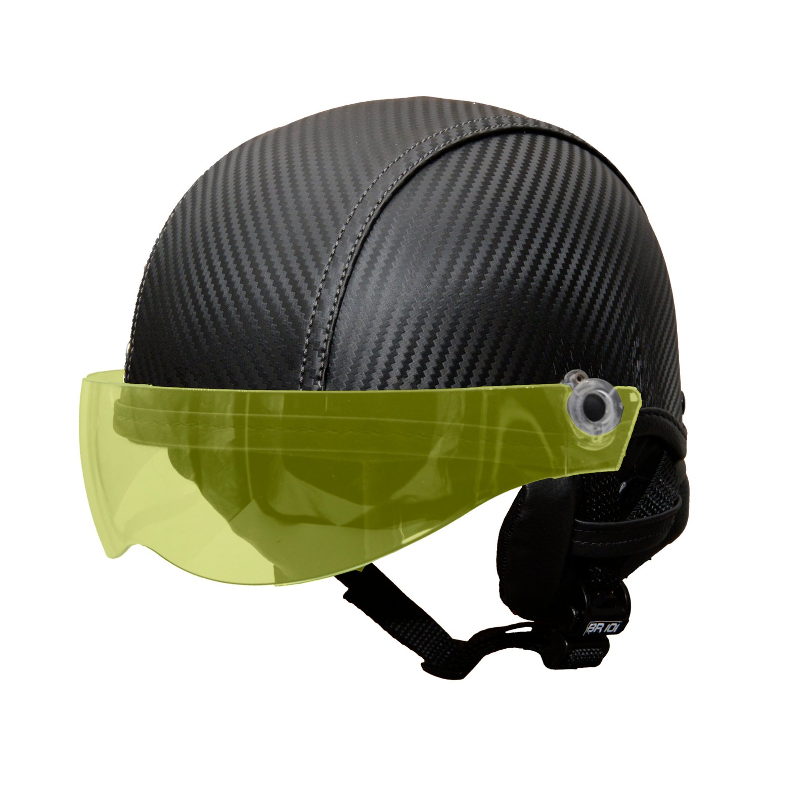 Capacete Coquinho BR101 Revestido Carbono Vision - Imagem 3