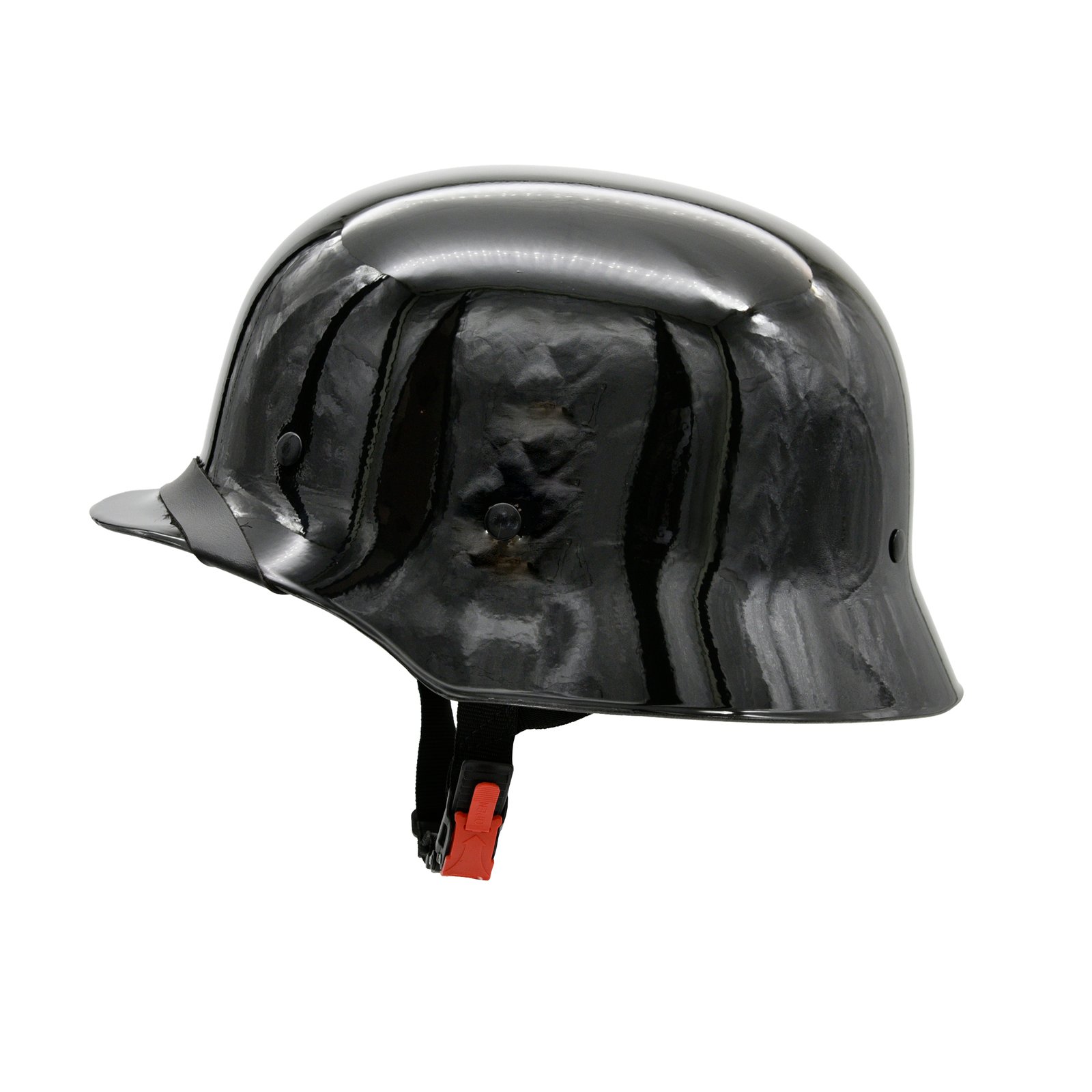 Capacete BR101 Alemão Serie WAR Preto Brilho - Imagem 3