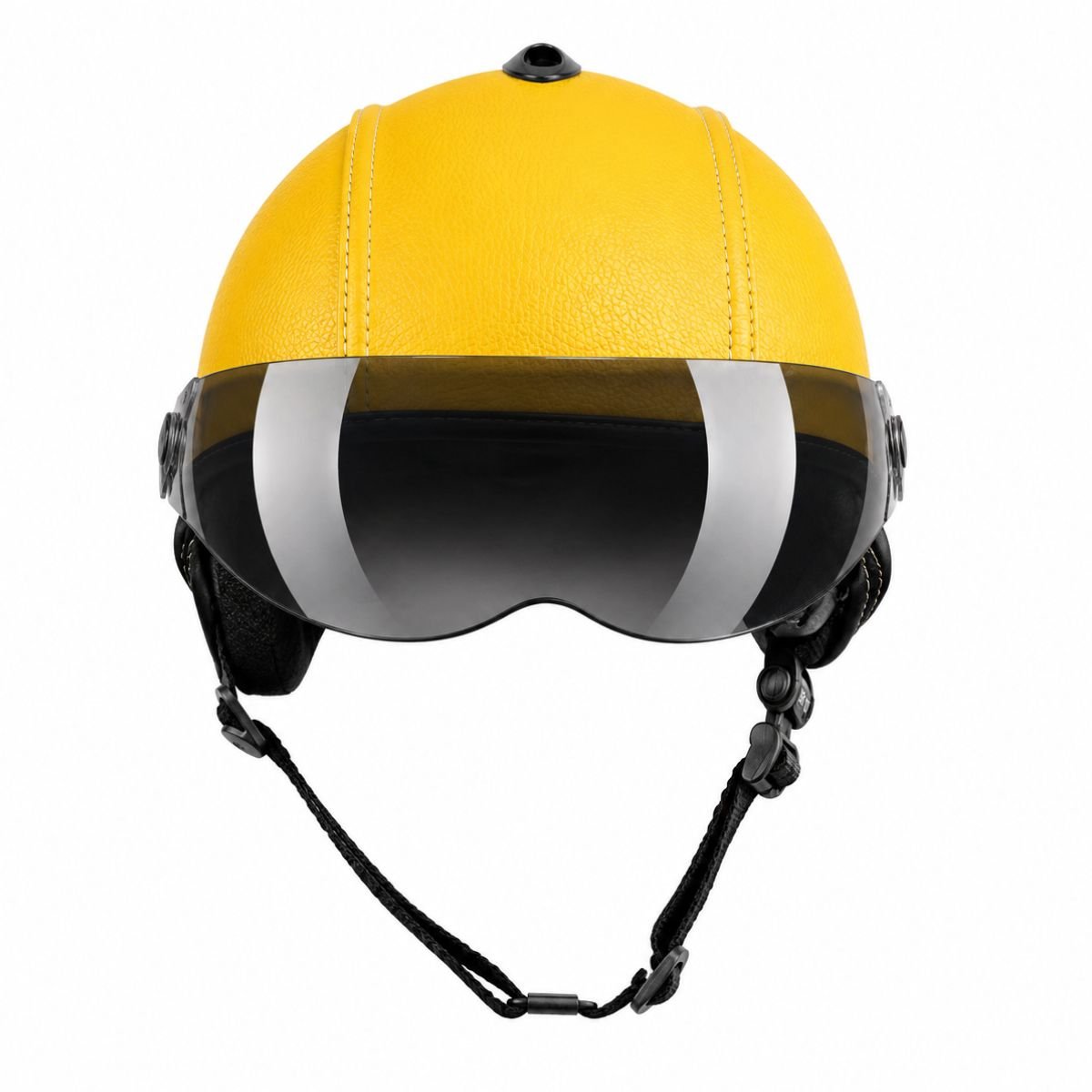 Capacete BR101 Coquinho AIR FLOW Amarelo Vision - Imagem 2