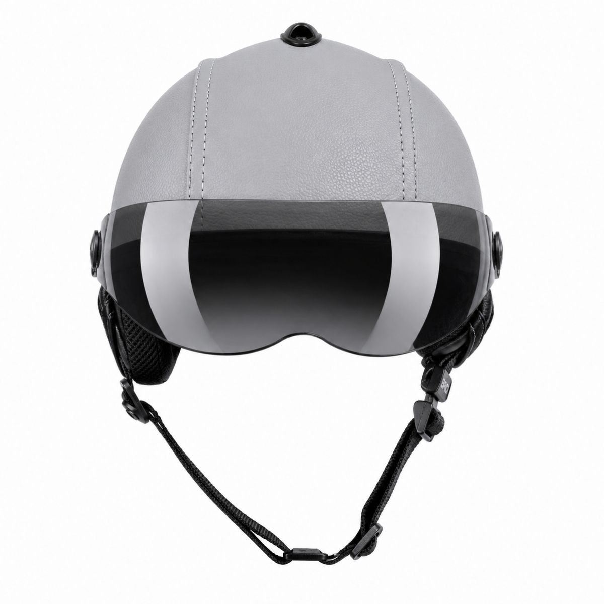Capacete BR101 Coquinho AIR FLOW Cinza Vision - Imagem 2