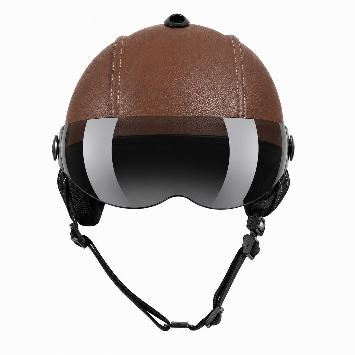 Capacete BR101 Coquinho AIR FLOW Marrom Vision - Imagem 2
